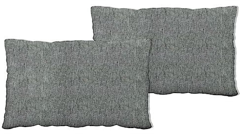 Ferocity Kissen für Gartenbank Set x2, Kleines seitliches Sitzkissen, 30x40x12 cm, Wasserfestes Outdoor Polster für Gartenmöbel, Paletten und auf dieTerrasse, Lein Flax [133]