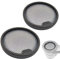 Diansung 2 pezzi di accessori prefiltro Hepa per Xiaomi G9 G10, per Dreame T10, T20, T30, T20 Pro, T30 NEO, R10, R10 Pro, R20, R20, Z10 Station, parti di ricambio del filtro lavabili e riutilizzabili