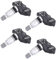 4X Reifendrucksensor TPMS Kompatibel für BMW F06 F07 F10 F11 F12 F13 X1 X3 X4 36106798872 Reifendrucksensor Reifendruckkontrollsystem
