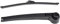 Heckscheibe Scheibenwischer Arm Blatt für Polo 6N 6KV 1994-2002 Heckscheibenwischer Set