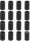 QUARKZMAN 36 Pcs Protection Pied de Chaise, 5mm Embout de Pied de Chaise en PVC sans Marquage Antidérapants Rond Protecteurs de Sol pour Pieds de Table, Noir