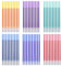 CONNECTION Farbe Radierbar Tintenroller Refill 60 Stück Radierbarer Kugelschreiber Nachfüllminen 0.5mm Löschbare Gelstiftmine für erasable pen,Tintenroller,Studenten,Schulbürobedarf (6 Farben)