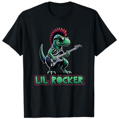 Banda de rock infantil Lil Rocker, banda de rock and roll, gótico, punk rock Camiseta