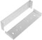 TOBBOMEY Mailbox Mounting Brackets Double Door Lock Accessory Sturdy Metal Bracket for Secure Mailbox Placement
