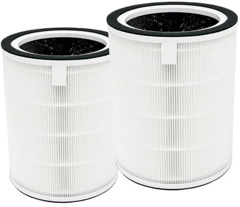 sieloonger Replacement Air Filter Compatible with TCL BREEVA A3 & A5 AIR Purifier,H13 True HEPA 3-in-1 Replacement Filter, Efficiency Activated Carbon,Pack of 2