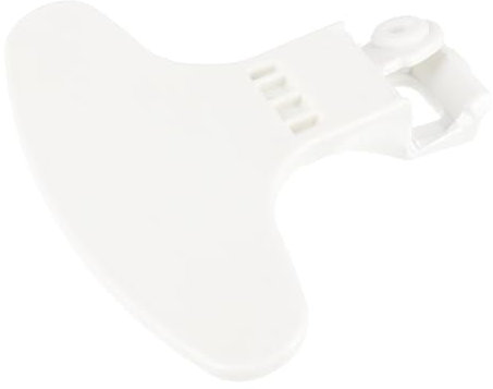 sparefixd Suitable for Beko White Door Handle Washing Machine WMB91233LW