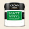 CROWN TRADE MATT VINYL CREAM WHITE 2.5L