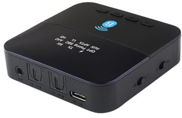 Qerwsdty Transmisor de audio Bluetooth modelo BTC880 Bluetooth 5.0 adaptador inalámbrico multifunción 2 en 1 transmisor receptor de audio
