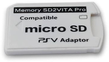 Aifrymne SD2Vita 6.0 Speicherkartenadapter für PS Vita 1000/2000 und PSTV, Micro SD auf Spielkartenadapter, unterstützt bis zu 256 GB, kompatibel mit HENkaku Enso Firmware 3.65 und höher