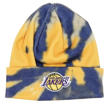 NBA Los Angeles Lakers Mütze für Jungen, Gelb/Blau, K2BOBC4G Gelb, Einheitsgröße, gelb, One size