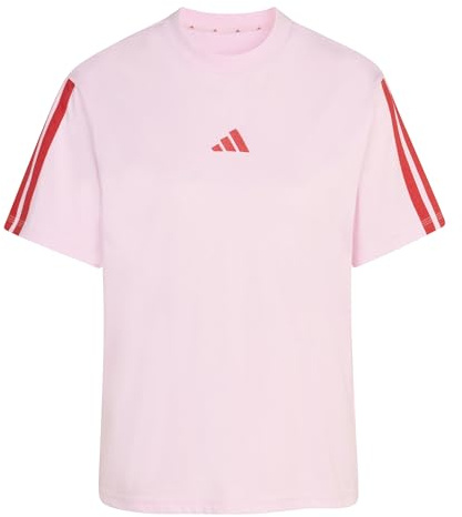 adidas Damen Essentials 3-Stripes Sleeve Cotton T-Shirt T-Shirt