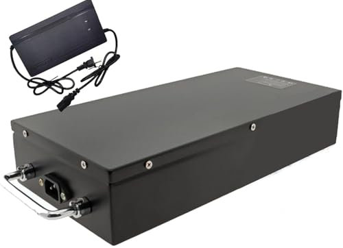 Batterie Pour Moto Électrique 60V 12Ah 20Ah 25Ah 30Ah Batterie Lithium-Ion Pour Vélo Kits Moteurs 250W-1000W Batterie 60V Pour Vélo Électrique Avec Chargeur(Livraison Incluse) 60V,12AH