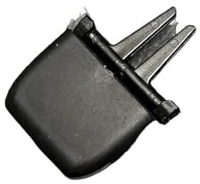 OTBEHUWJ Sfiato Aria Condizionata per VW per Golf 7 7.5 MK7 MK7.5 2013-2019 Bocchette Ventilazione Posteriori per Climatizzatore Linguetta Fissaggio Sgancio Rapido