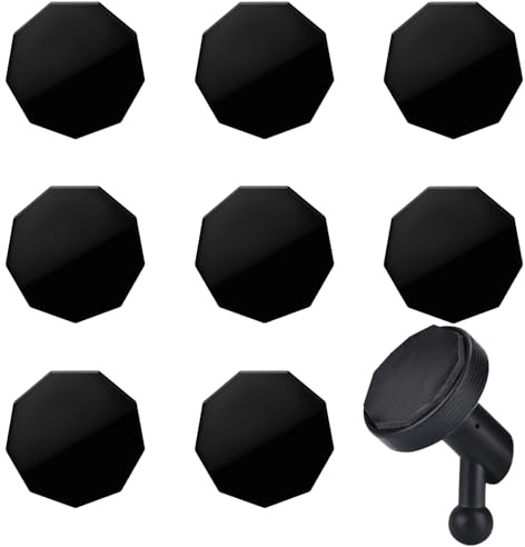 8 Pack Replacement Adhesive Metal Discs Compatible with Garmin Magnetic Dash Cam Mount, Strong Dash Cam Sticky Pads Compatible with Garmin Mini 2, Mini 3, 45/46/47/55/56/57/65W/66W/67W