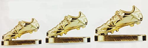 RegalosDeBodaOnline Trofeo réplica Bota de Oro Personalizado Grabado (16 cm de Altura)