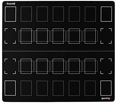 The Gaming Mat Company Compatible Yu-Gi-Oh! Standard 2 Player Playmat for Yu-Gi-Oh! Cards - 59.7 cm x 66.3 cm x 0.2 cm Large TCG Playmat Game Mat Card Gaming Table for YuGiOh!