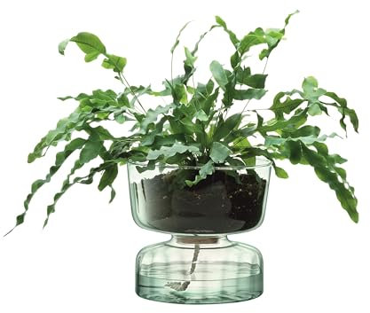 LSA International LSA Canopy Recycled Self Watering Planter Size: 22cm, H22cm