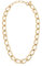 Breil, Join Up Collection, Damenhalskette mit Raffiniertem Design, Glänzender Edelstahl in Gold, mit Ovaler Gliederkette, Praktischer Karabinerverschluss, Verstellbare Länge 42-48 cm, Gold