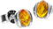 Ohrstecker - Lennja - Silber 925/000 - Bernstein