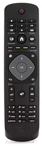 Replacement Remote Control Compatible for Philips 24PHT4354/05 24 HD Ready LED TV - White