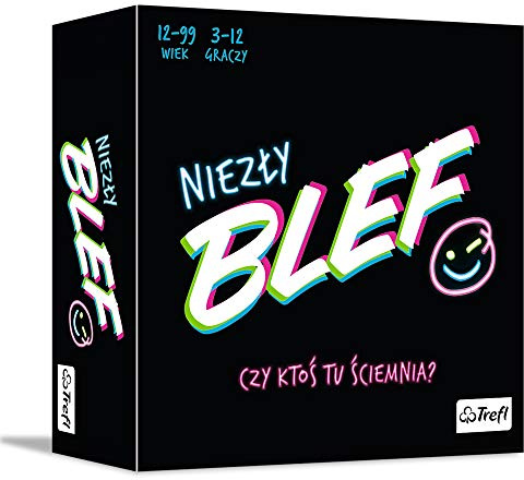 Trefl Niedliches Blef Gesellschaftsspiel für Kinder und Erwachsene ab 12 Jahren