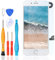 LL TRADER Schermo per iPhone 8 con Tasto Home Argento, Sensore di Prossimità della Fotocamera Frontale e Altoparlante Auricolare, iPhone 8 Touch LCD Display e Digitalizzatore Montaggio con Strumenti