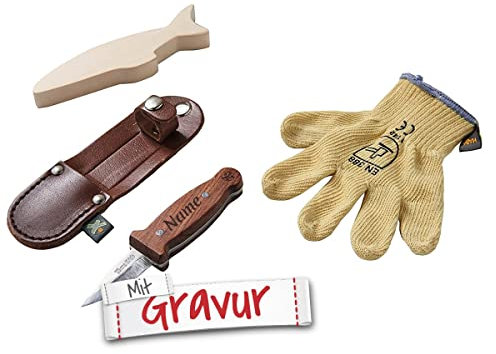 LALALO HABA Terra Kids Taschenmesser Japansäge Taschensäge Forscherset (Schnitzmesser)
