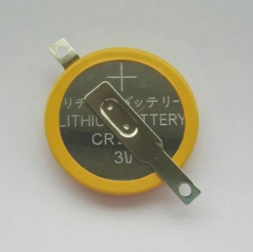 TOPALLI - CR2025 Pile Bouton avec cosse à souder Compatible avec Pokémon, Super Mario et Autres Jeux de Gameboy