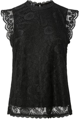 Pieces Damen Pcolline Sl Lace Top Noos Tanktop