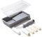 8-teiliges Mini-Farbroller-Set, 10.2 cm Schaumstoff-Farbroller, Mikrofaser-Farbroller, Farbrollerabdeckungen, kleiner Farbroller mit Ablage, Farbrollen zum Malen von Wänden