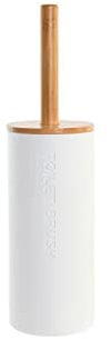 Escobilla para el Baño DKD Home Decor 9 x 9 x 35,5 cm Natural Blanco Polipropileno