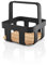 EVA SOLO | Nordic Kitchen Table Caddy | Elegante Serviermöglichkeit und praktisches Design mit Tragegriff. Ideal für gemütliche Grillabende auf der Terrasse | Black