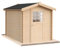 Casetta da giardino in legno per esterni 6 mq 200x300 25mm MADE IN ITALY mod. PICASSO piccola casetta in legno, rimessa attrezzi, deposito, box (senza pavimento)