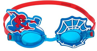 Occhialini da Nuoto per Bambini Bestway Azzurro Spiderman (1 Unità)