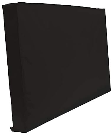 BRIGHTFUFU Outdoor Tv Abdeckung Wasserdichtes Wetterfestes Design Mit Bodenabdeckung Schützt Vor Wind Regen Und Kompatibel Mit Tv Wandhalterungen Leicht Anzubringen Entfernen