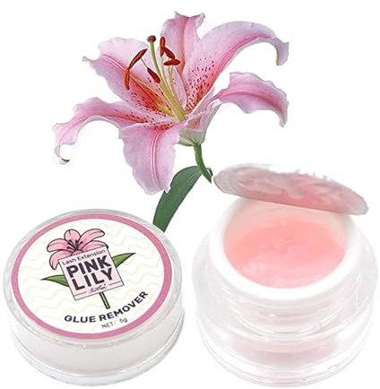 Eyelash Extension Remover - Aloe Flavo & Lily Flavor, Fast Dissolution Low Irritation Lash Cream (Lily)