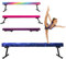 HomeSun Schwebebalken Einstellbar Faltbar Gymnastik Balance Beam High and Low Level Floor Beam Einfache Montage Gymnastikbalken 240cm Stabile Trainingsgeräte für Zuhause (Sternenhimmel, 240cm)