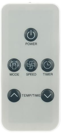VINABTY Nuevo COV31214201 Mando a Distancia de Repuesto para LG COV31214201 LW1812ER LW8012ERJ Window Air Conditioner para LG COV31214201 Air Conditioner Remote Controller