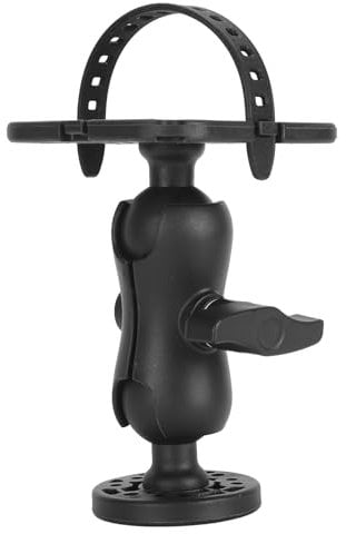 Goshyda Fish Finder Mount Base, Universal 360° Rotation Ball Mount Fish Finder Bracket, Fish Finder Holder for Marine Boat Kayak Pontoon Canoe Helix