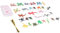 Geschenkkarten-Set, Valentinstagskarten, Liebeskäfer-Papier, Zarte Details für Erwachsene Zum Basteln (Typ E)