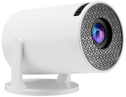 Mini Projector with WiFi and Bluetooth - Full HD 1080P Portable Outdoor Home Theater Movie Phone Projector Compatible with Android/TV Stick/HDMI/USB