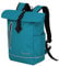 Travelite Rolltop Rucksack wasserfest, Fahrradrucksack, Freizeitrucksack mit Rolltop Verschluss & Reflektoren, BASICS, 48 cm, 19 Liter