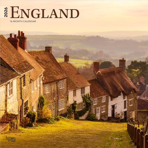 England 2026 – 16-Monatskalender: Original BrownTrout-Kalender [Mehrsprachig] [Kalender] (Wall-Kalender)