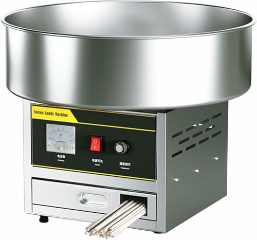 VYUJHNBG Mini Cotton Candy Machine, Automatic Candy Floss Maker Machine, Commercial Cotton Candy Floss Maker Machine, Electric Cotton Candy Machine, for Birthday Parties, Festivels and Wedding