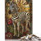 Zebra-Fan-Art-Puzzle, rechteckig, aus Pappe, 100% recyceltem Karton, Puzzle für Erwachsene und Kinder, Tagesgeschenke, 1000 Teile (26 x 38 cm)