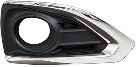 YSDEACE pour Peugeot 3008 2013 2014 2015 sans Radar Trou Antibrouillard Cache-phares Garnitures Avant Pare-Chocs Calandre Inférieure Antibrouillards Feu Grilles calandre Avant(Right)