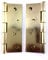 Pack of 5 100mm 4 Loose Pin Butt Hinges - Electro Brass by Euroart
