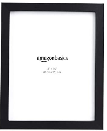 Amazon Basics Rechteckig Fotorahmen-20 x 25 cm, Schwarz, 2 Stück, 20 x 25 cm