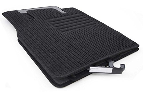 kh Teile Rips Fußmatten CLK W208 Premium Ripsmatten Rips Autoteppich Original Qualität 4-teilig Schwarz