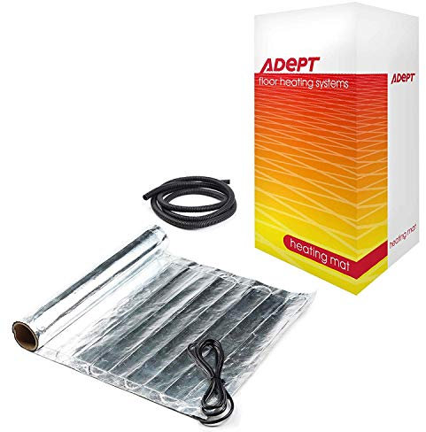 Adept Electric Underfloor Heating Mat Kit - 140W/m2 - 4.5m2 for Laminate or Engineered Wood Flooring